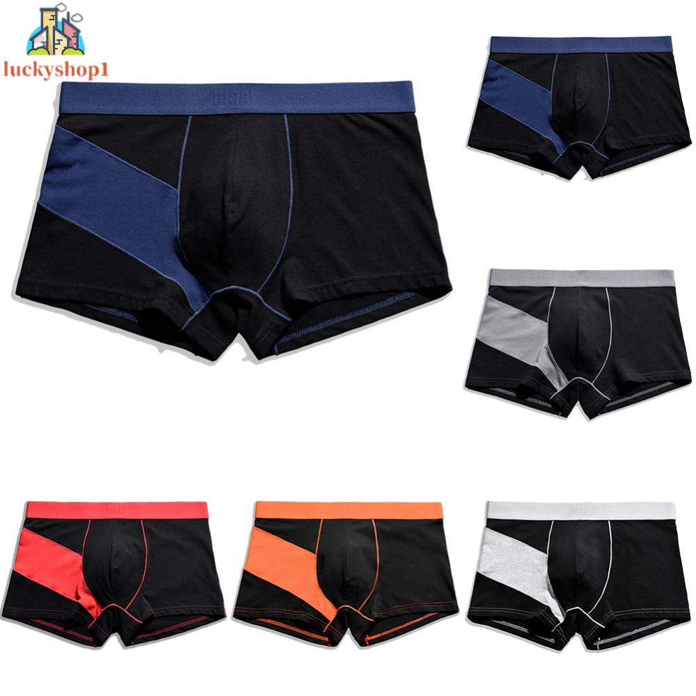 Quần Lót Cotton Lưng Vừa Plus Size Cho Nam