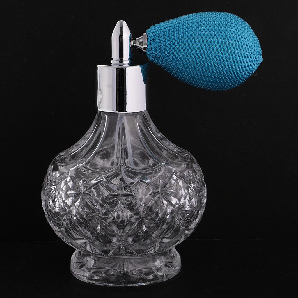 Lọ Thủy Tinh Rỗng Đựng Nước Hoa Dạng Xịt Dung Tích 100ml Phong Cách Vintage