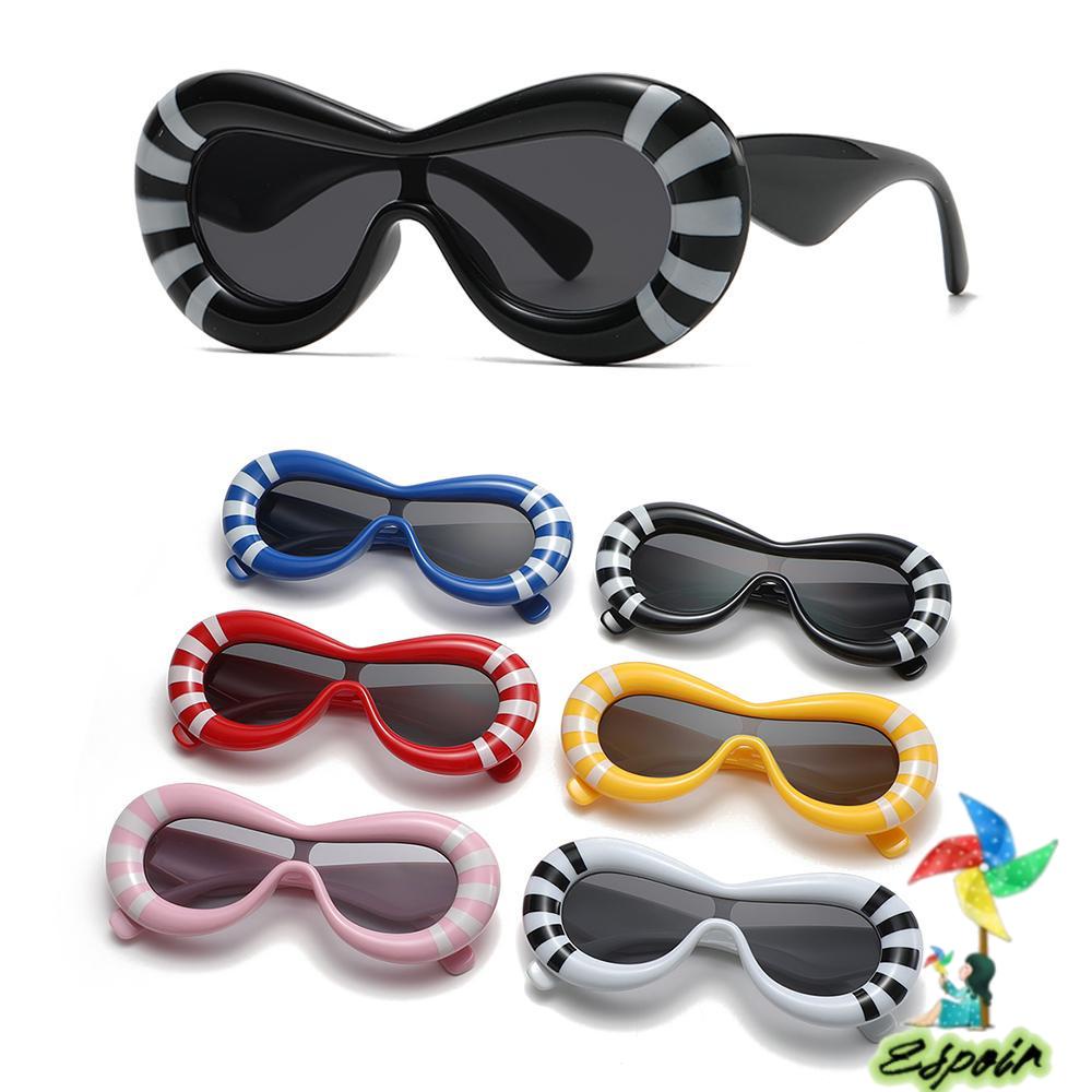 ESPO Kính Mát Oversize Hình Oval Y2K 2023