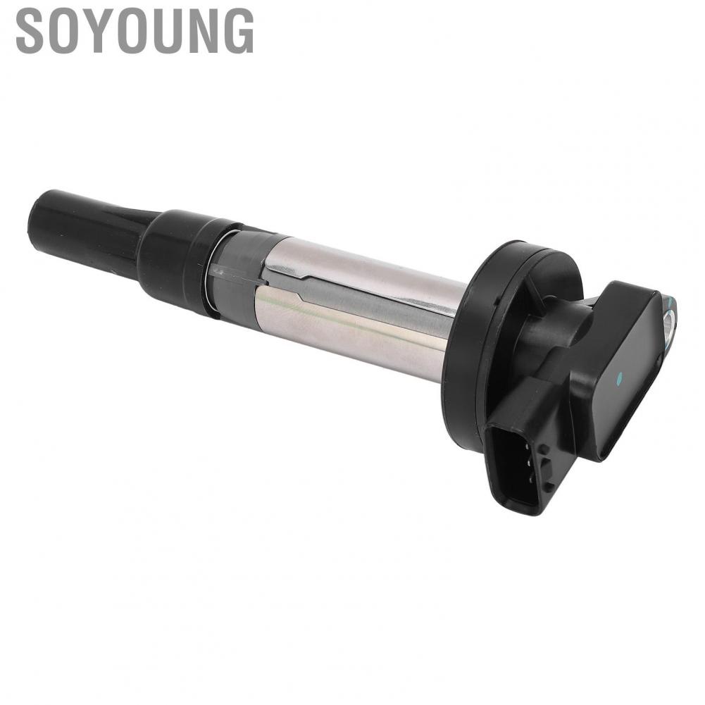 Soyoung Engine Ignition Coil  Sturdy Seal Coated AJ87644 Metal for Car