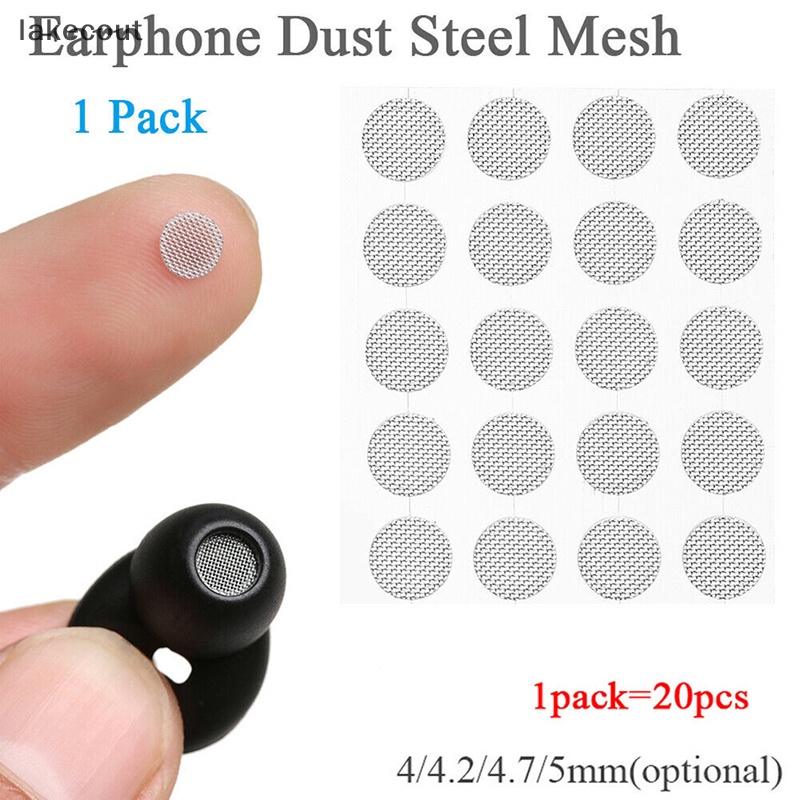 Set 20 Lưới Thép Bọc Tai Nghe Chống Bụi 4mm 4.2mm 4.7mm 5mm