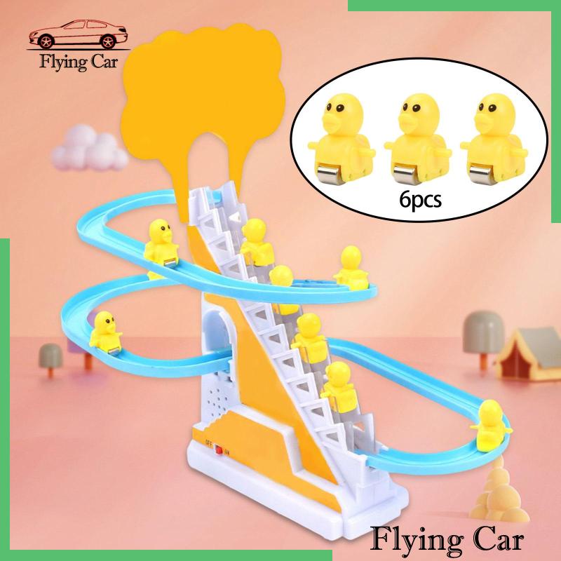 Bộ Đồ Chơi Đường Ray Lăn Điện Tử Dễ Thương Cho Bé