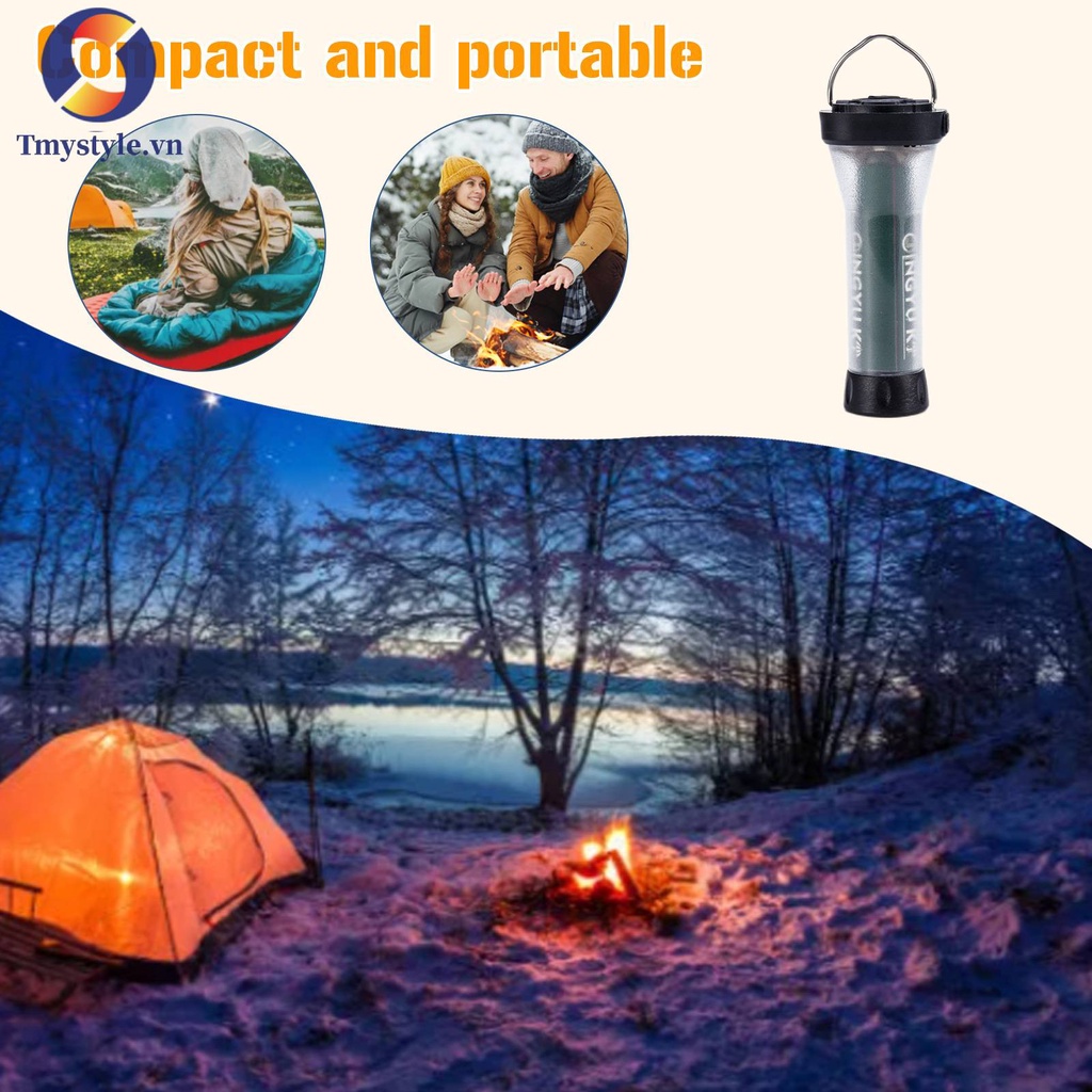 Đèn Pin Cắm Trại &amp; Săn Bắn 2 Trong 1 7H 250LM
