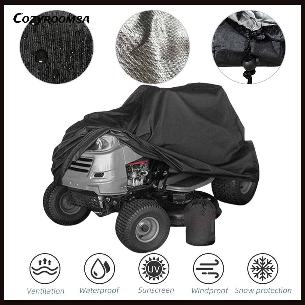 Tấm Vải Oxford Màu Đen Phủ Máy Kéo Xe Hơi Chống Thấm Nước / Bụi Bẩn Tiện Dụng