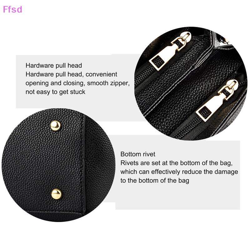 Túi Tote Đeo Chéo Vai Bằng Da PU Thêu Hình Dành Cho Bạn Nữ Mùa Đông * Bán Chạy