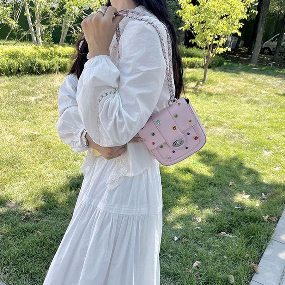 MIQUEL Túi Xách Da Pu Cỡ Lớn Nhiều Màu Sắc Thời Trang Cho Học Sinh