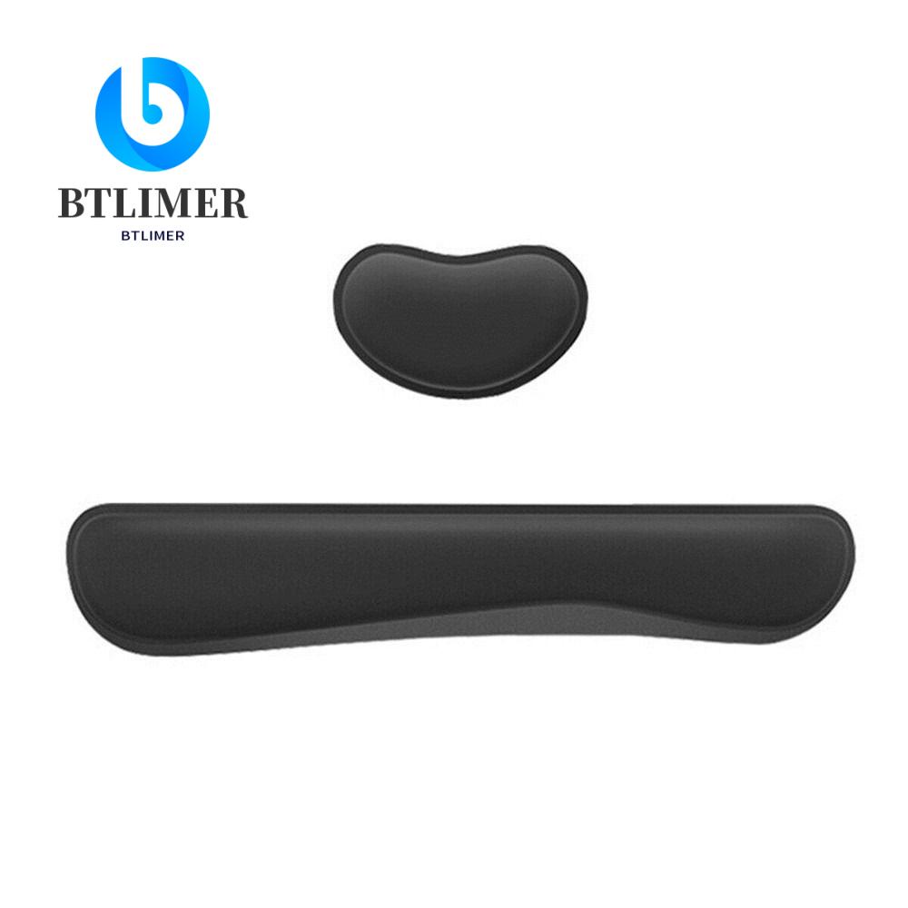 BTLIMER Set Đệm Lót Chuột Hỗ Trợ Cổ Tay Cho Văn Phòng