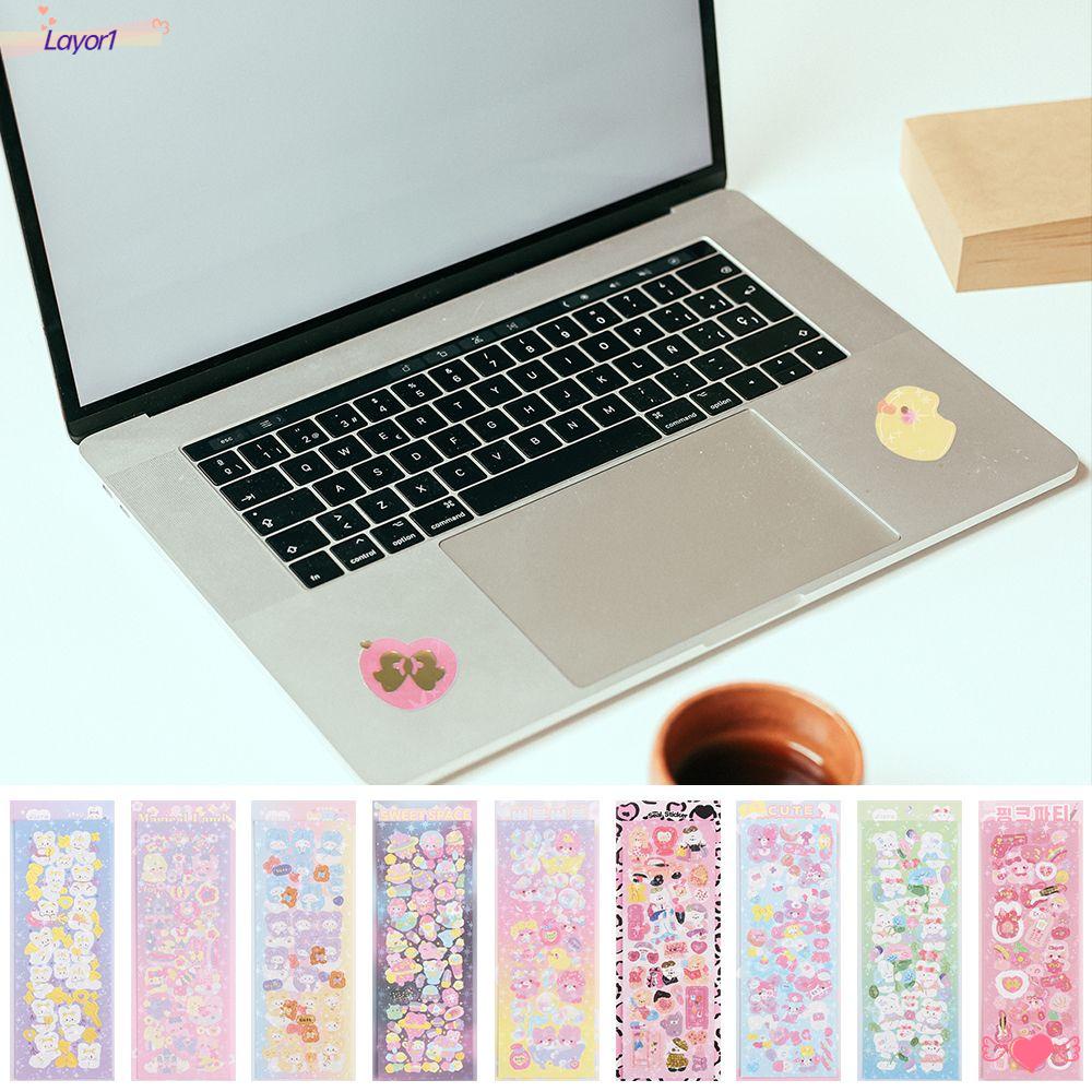 LAYOR1 Sticker Laser Dán Trang Trí Sổ Nhật Ký Diy