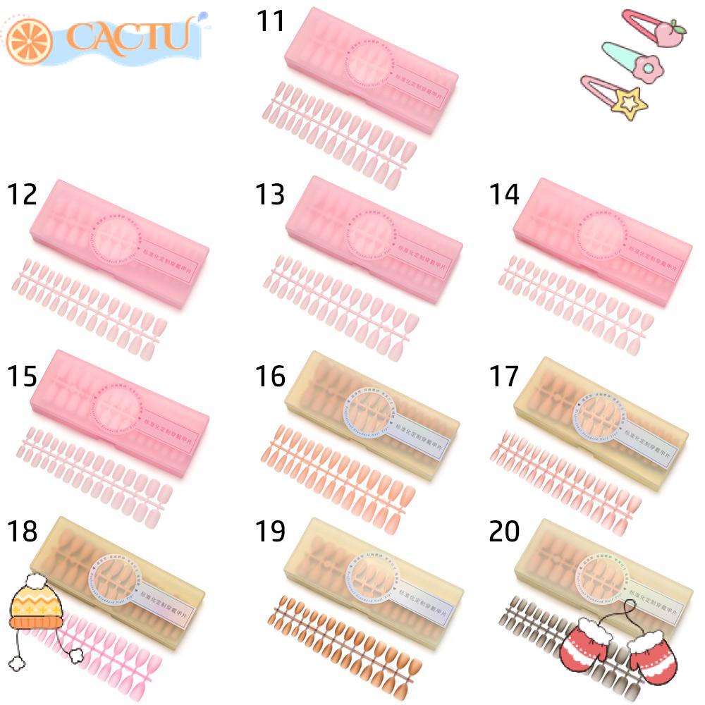 CACTU Set 300 Móng Tay Giả Toàn Diện Siêu Mỏng