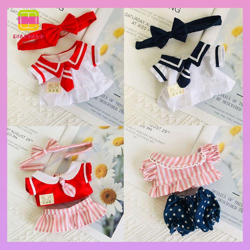 DIACHAVN Bộ Quần Áo Dành Cho Búp Bê 20cm