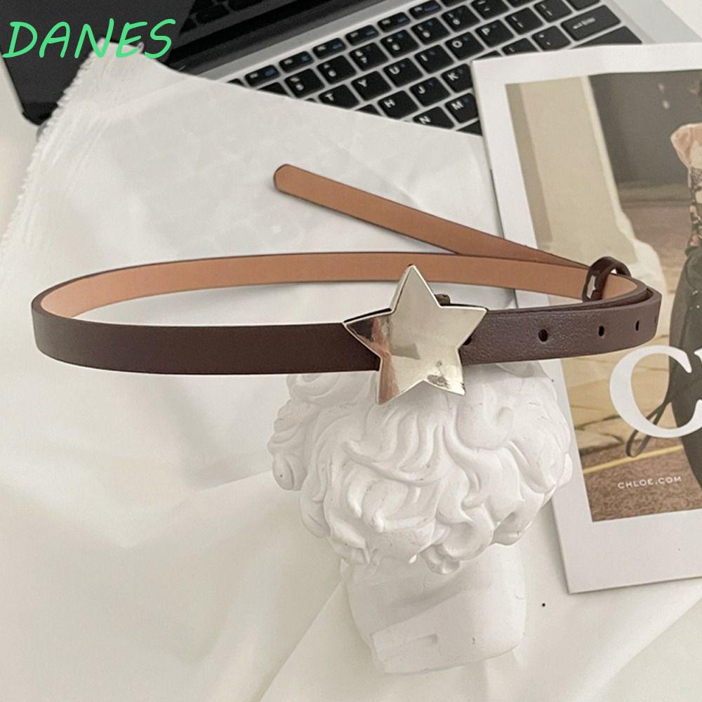 DANES Thắt Lưng Khóa Kim Loại Y2K Thời Trang Cho Nam Nữ