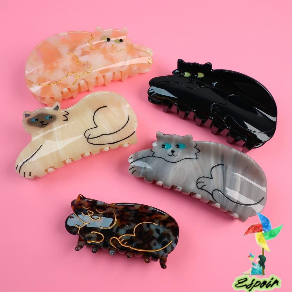 ESPO Kẹp Tóc Càng Cua Phong Cách Pháp Ngọt Ngào Cho Nữ