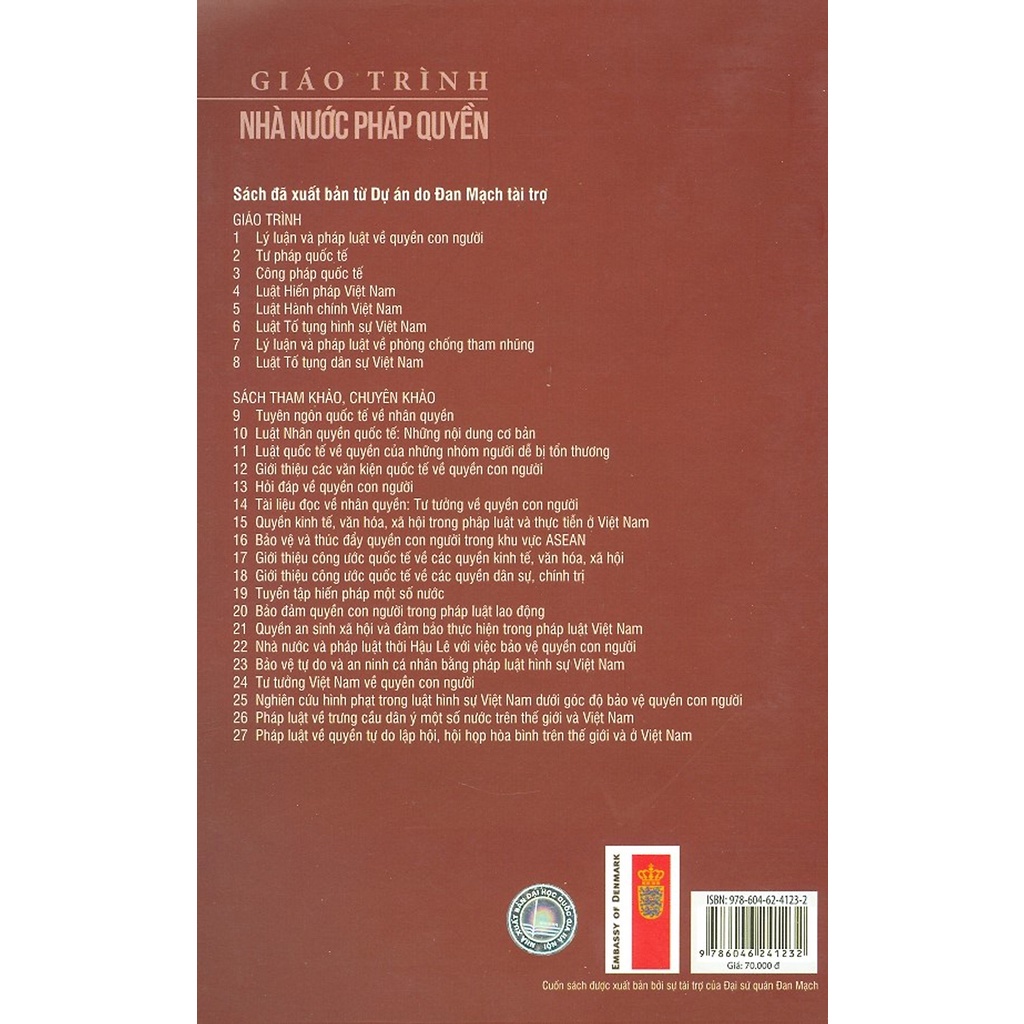 Sách - Giáo Trình Nhà Nước Pháp Quyền