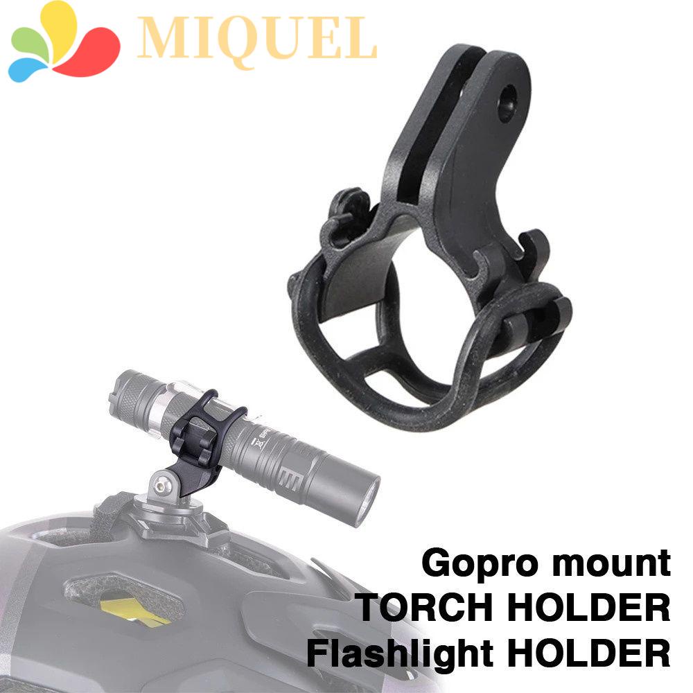 MIQUEL Kẹp Gắn Đèn Pin Cho Xe Đạp Leo Núi Có Thể Điều Chỉnh