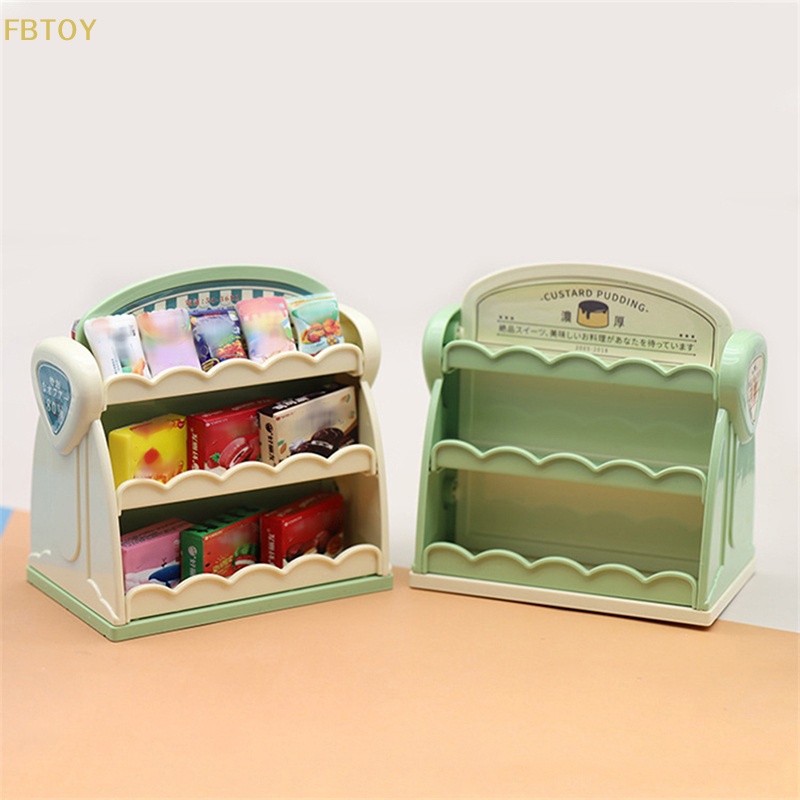 Giá Đỡ Trưng Bày Bánh Snack / Món Tráng Miệng Trang Trí Nhà Búp Bê Tỉ Lệ 1: 12