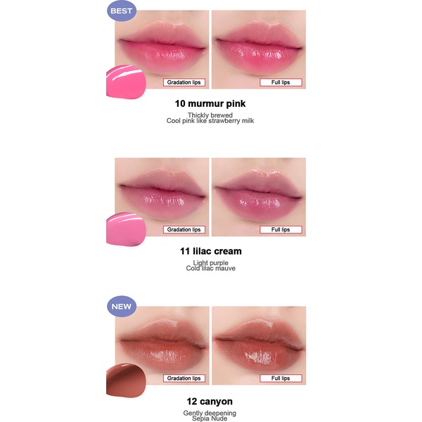 ROMAND Son Tint Rom & Nd 5G 13 Màu Tùy Chọn