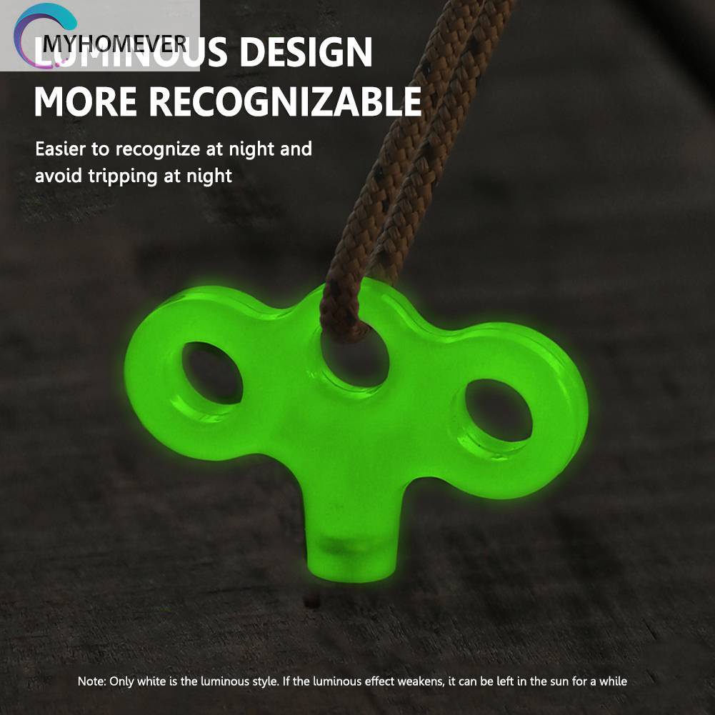 Set 5 Chốt Khóa Dây Lều Cắm Trại Tiện Lợi