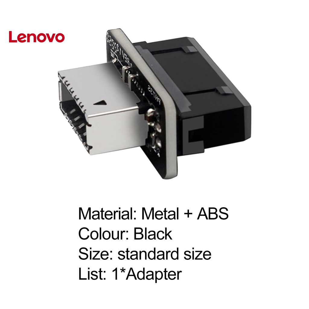 Đầu Chuyển Đổi USB 3.0 19P Sang Type E 90 Độ Chống Nhiễu Cho Máy Tính Thẻ