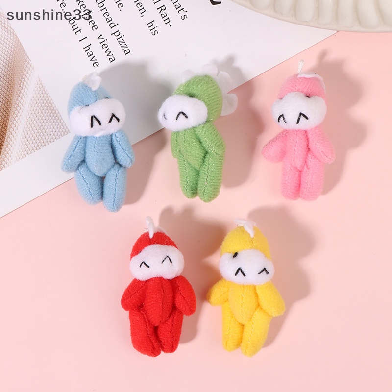 Móc Khóa Khủng Long Nhồi Bông Mềm Mại Dễ Thương