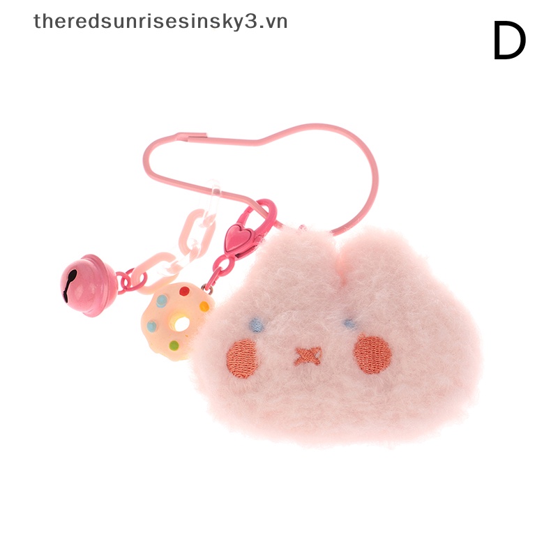 # # Móc Chìa Khóa Hình Thỏ / Gà Nhồi Bông Hoạt Hình Đáng Yêu Trang Trí Ba Lô / Ô Tô