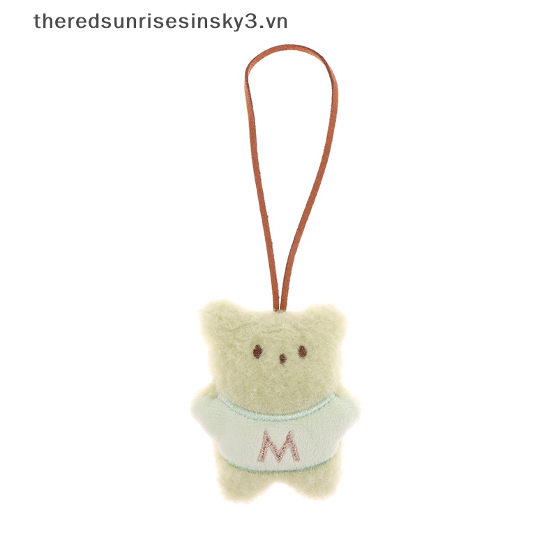 Móc Khóa Hình Gấu Bông Dễ Thương Chống Mất Tên # #