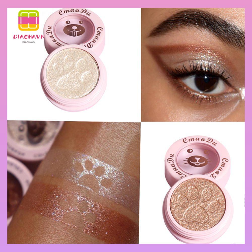 DIACHAVN Phấn Mắt Ánh Kim Lấp Lánh Trang Điểm Chuyên Nghiệp Mờ