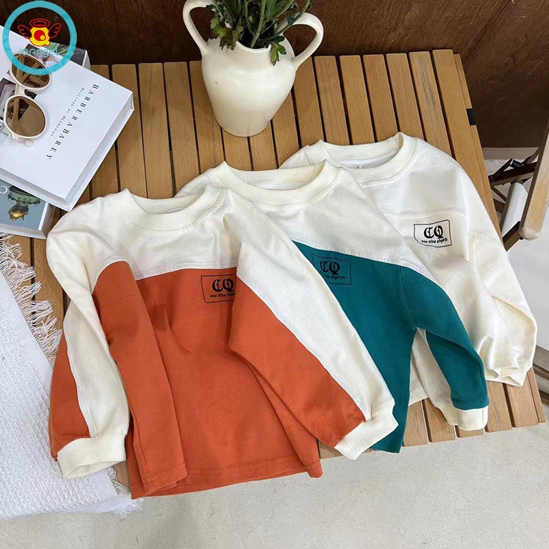 Áo Thun Dài Tay Thời Trang Mùa Thu Mới Cho Bé Trai