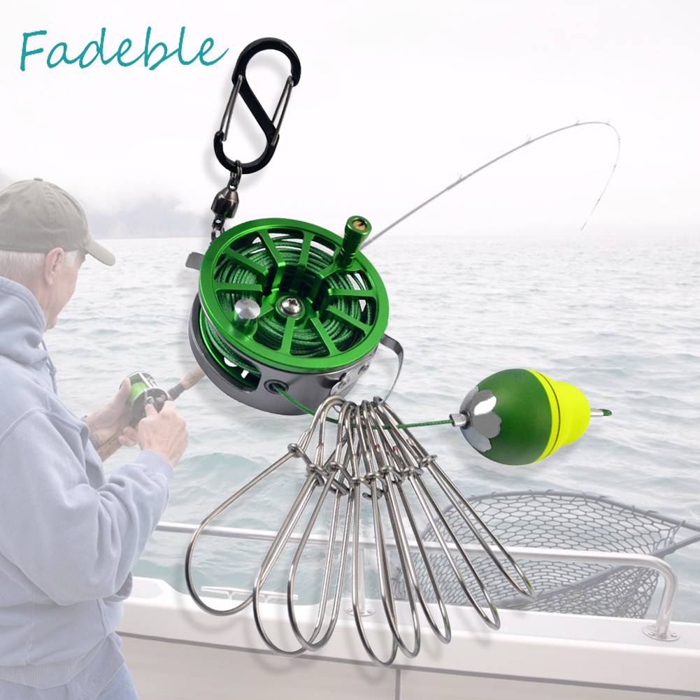 Dụng Cụ Cuộn Dây Câu Cá Bằng Thép Không Gỉ Tiện Lợi