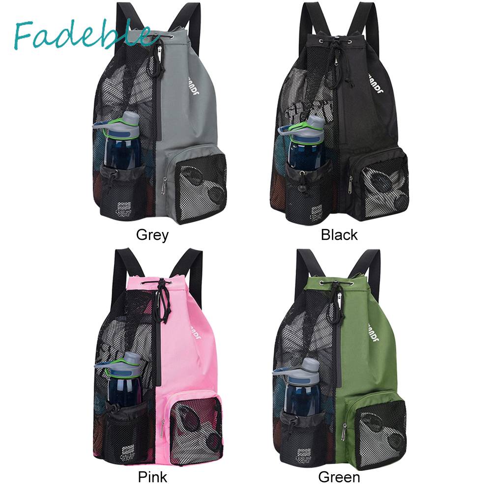 Ba Lô Thể Thao Phối Lưới Dày Dặn Có Dây Rút Tiện Lợi