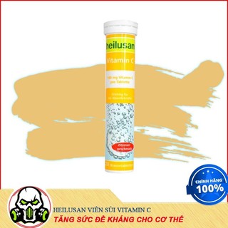 Sủi Vitamin c tăng cường sức đề khánh Heilusan tuyp 20viên