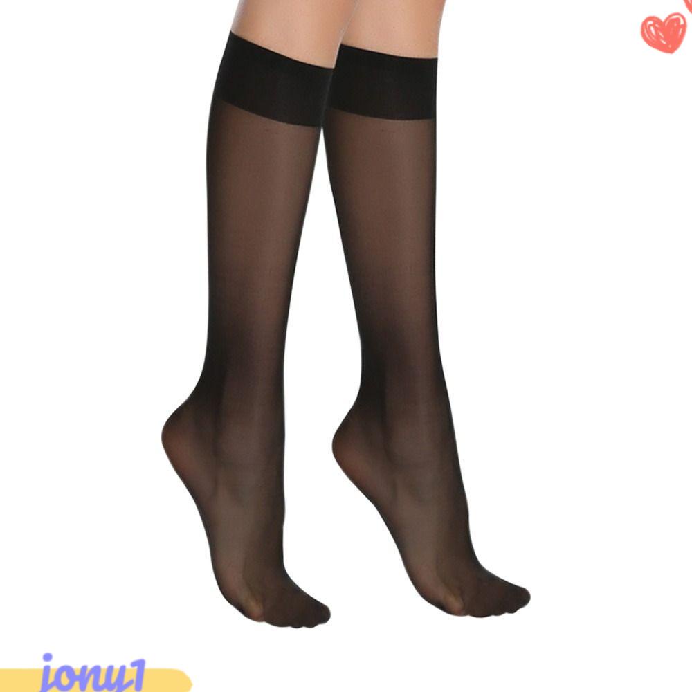 JONYE Vớ Lụa Nylon Dài Siêu Mỏng Thoáng Khí Chống Móc Thời Trang Mùa Hè Cho Nữ