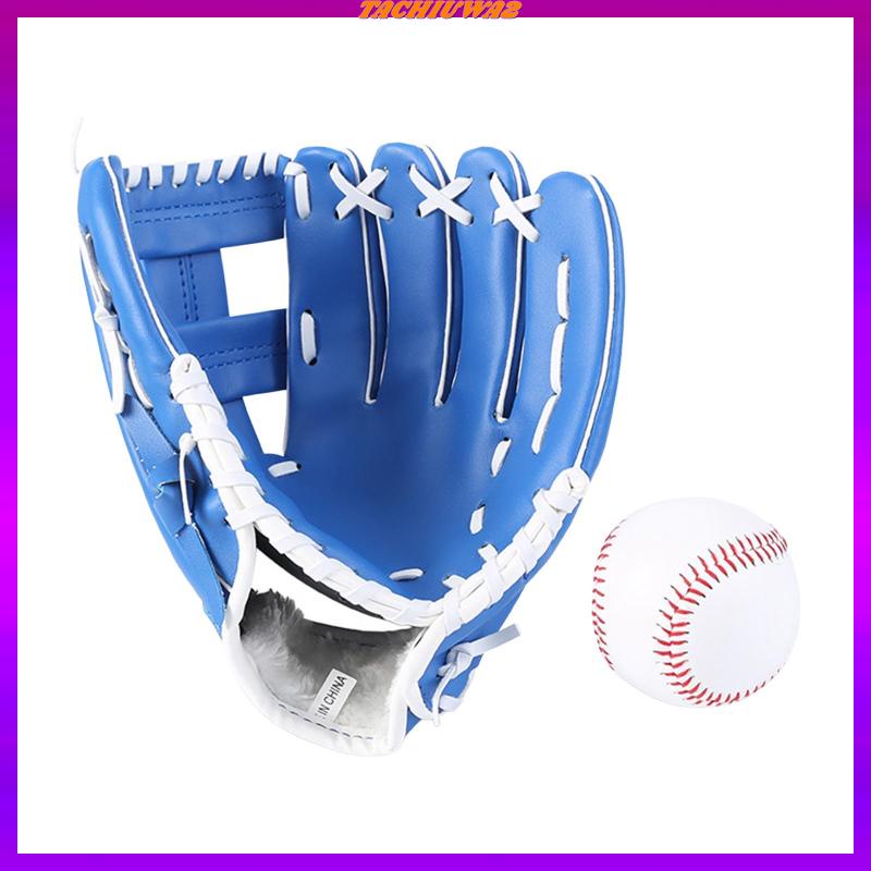 Găng Tay Bóng Chày Trái Và Bóng Lông Mềm Mại Thoải Mái Chắc Chắn Dành Cho Trẻ Em Và Người Lớn