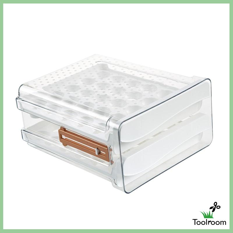 Hộp Đựng Trứng Sức Chứa Lớn Tiện Dụng Cho Tủ Lạnh / Nhà Bếp