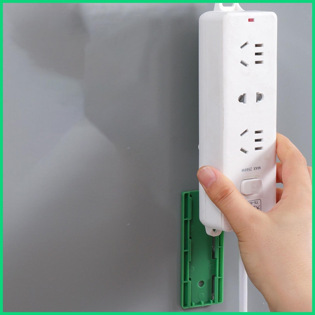 Dải Dán Cố Định Ổ Cắm Điện Gắn Tường Tự Dính Bảo Vệ An Toàn Cho jiwvn