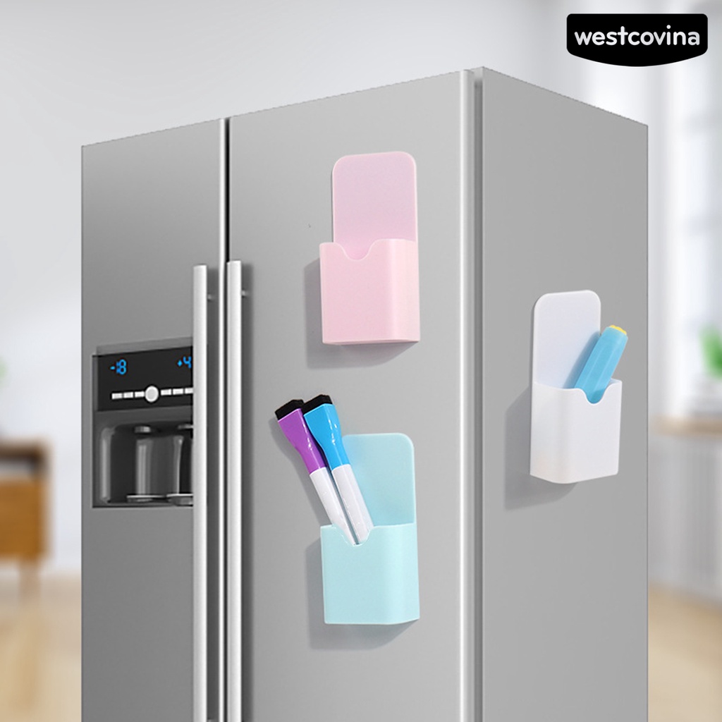 [WSTN]✎Bộ 4 Giá Đỡ Bút Đánh Dấu Có Giác Hút Mạnh Chống Rơi Vỡ Dễ Sử Dụng