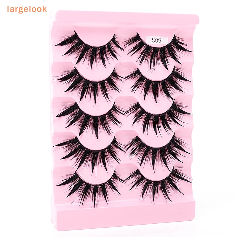 Hộp Cụm Lông Mi Giả Dùng Hóa Trang Độc Đáo