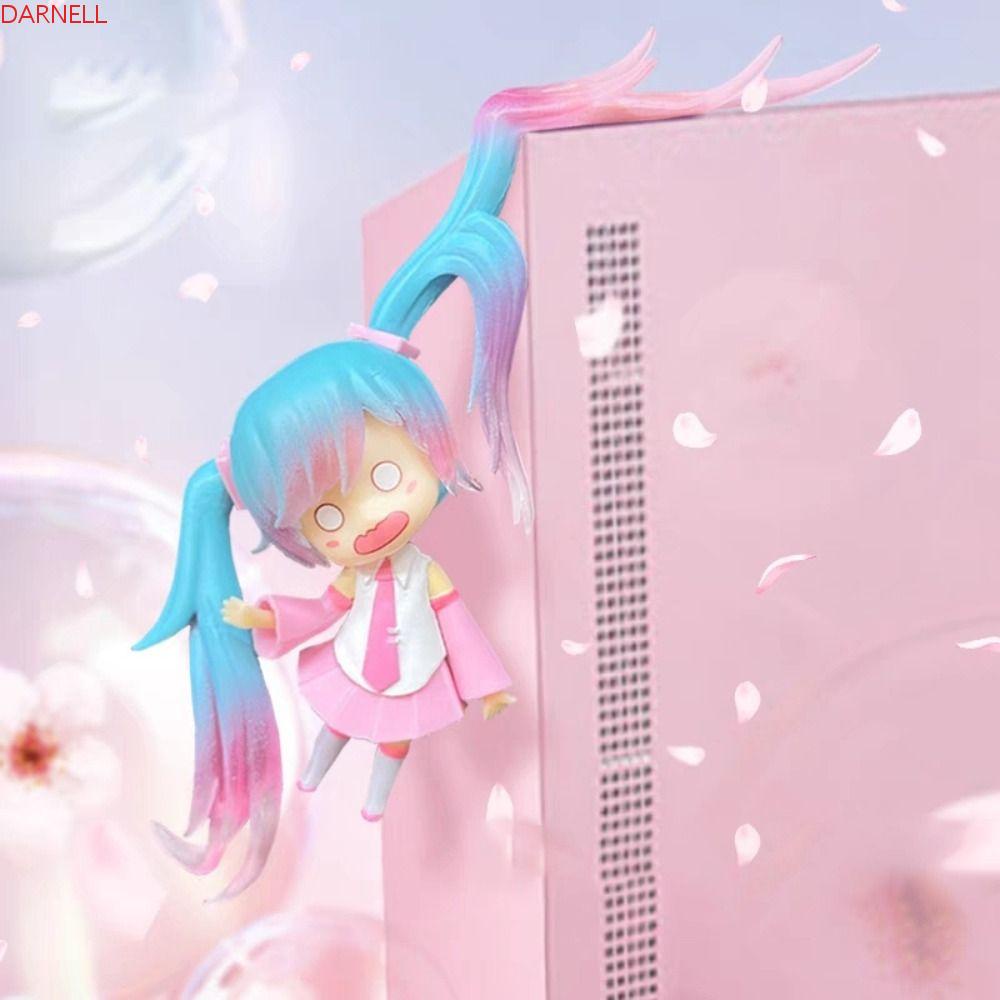 DARNELL Mô Hình Đồ Chơi Ca Sĩ Ảo Bằng PVC Trang Trí Điện Thoại / Bàn Làm Việc