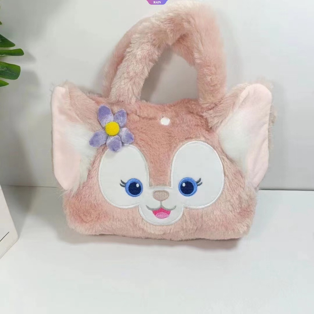 Sanrio Túi Xách Đeo Vai Hình Kuromi My Melody Cinnamoroll Lotso StellaLou Pooh Nhồi Bông Quà Tặng Cho Nữ [RAIN]