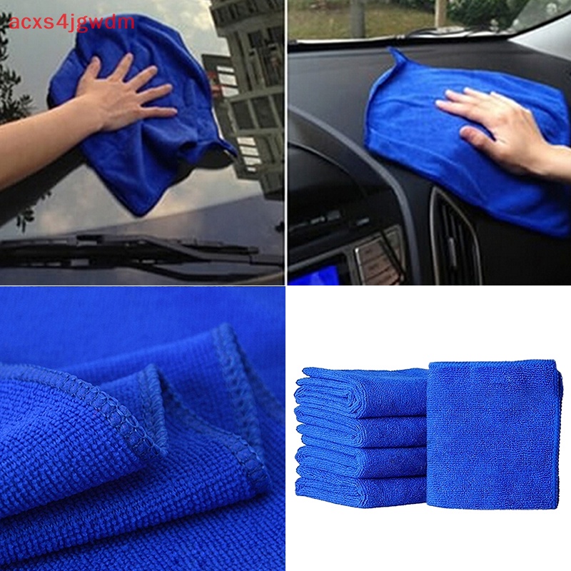 5 cái tuyệt vời tuyệt vời màu xanh rửa vải xe hơi tự động chăm sóc sợi nhỏ làm sạch khăn mới