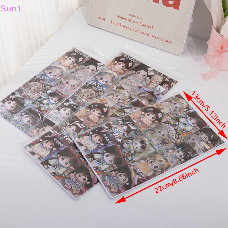 Bộ 4 Tấm Sticker Dán Trang Trí Dễ Thương Cho Trẻ Em Sun1 &gt;