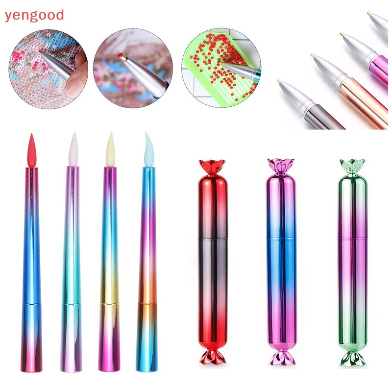 Bút Đính Đá 5D Màu Sắc Kẹo Ngọt Xinh Xắn