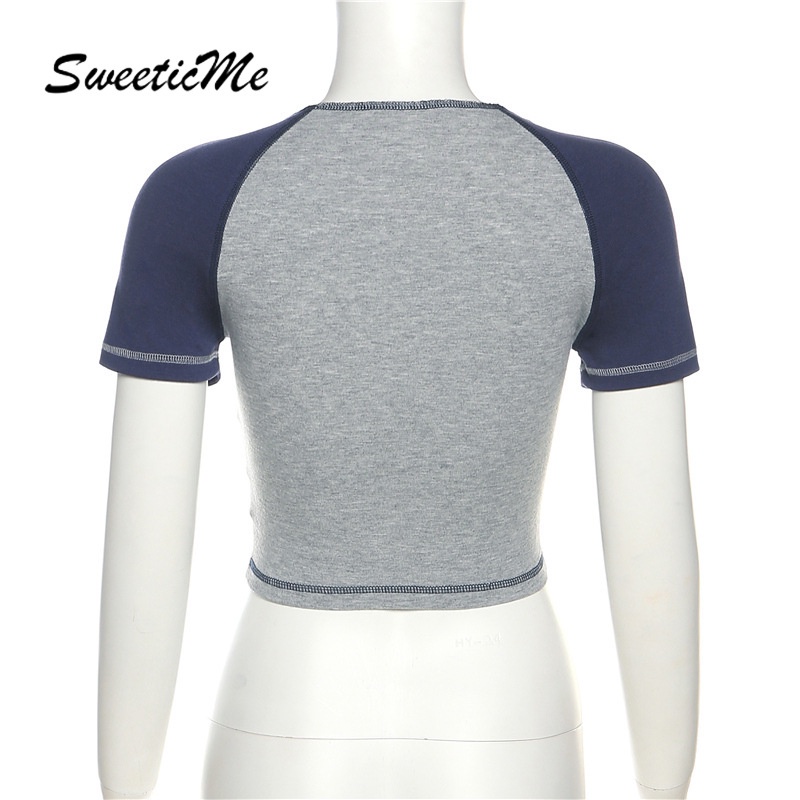 Áo Thun Croptop Tay Ngắn Dáng Ôm Thời Trang 2023 Cho Nữ