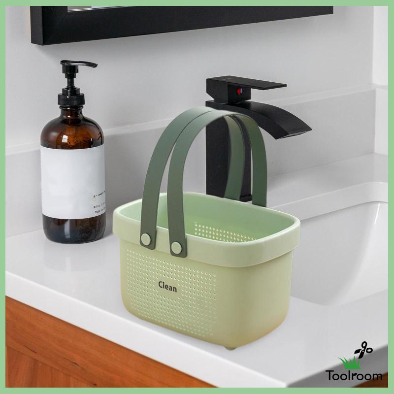 Giỏ Đựng Đồ Dùng Nhà Tắm / Garage Siêu Bền Thiết Kế Đục Lỗ Tiện Dụng