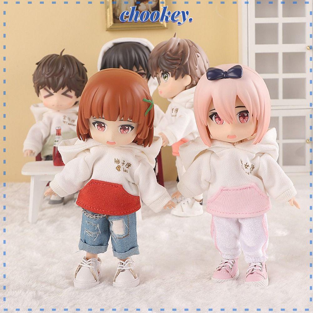 CHOOKEY Áo Hoodies Handmade Dành Cho Búp Bê 1 / 11OB11 1 / 12BJD