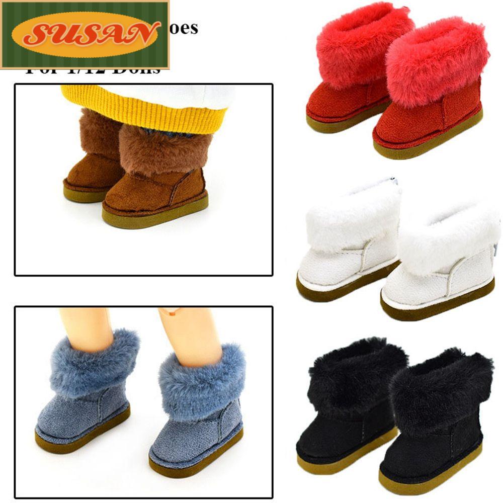 SUSANS Giày Thời Trang Cho Búp Bê 20cm 6 Kiểu Tỉ Lệ 1 / 12