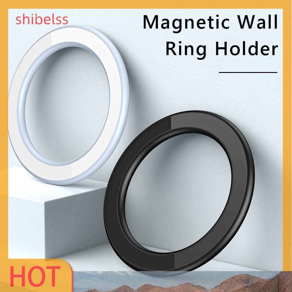 Giá Đỡ Điện Thoại Siêu Mỏng Có Nam Châm Hít Gắn Xe Hơi Cho iPhone 14 13 12