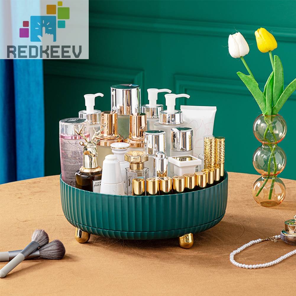 Khay Đựng Trái Cây Hình Tròn Có Thể Xoay Siêu Bền Tiện Dụng Cho Nhà Bếp