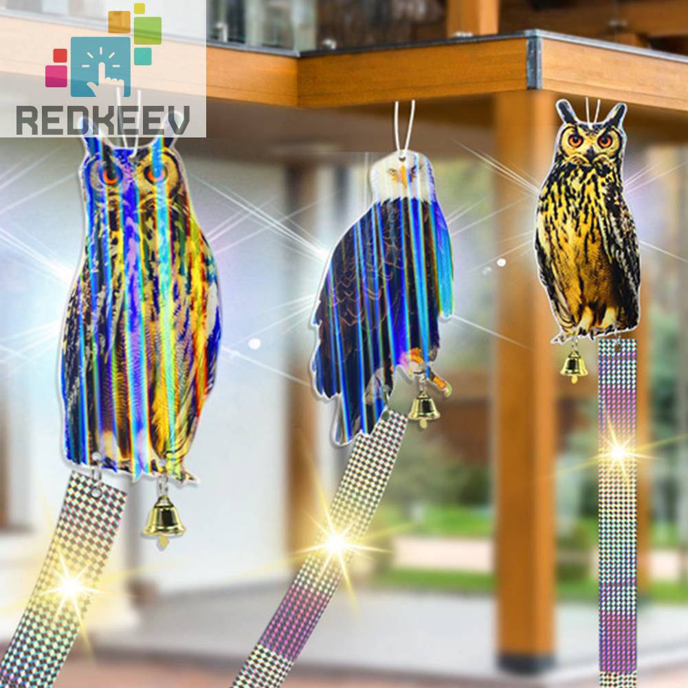 Mặt Dây Chuyền Hình Chim Cú Phản Quang Cho Nông Trại