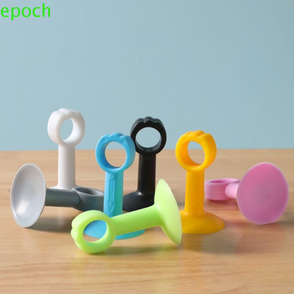 EPOCH Bộ 3 Miếng Silicone Chặn Cửa Chống Va Đập Không Ồn