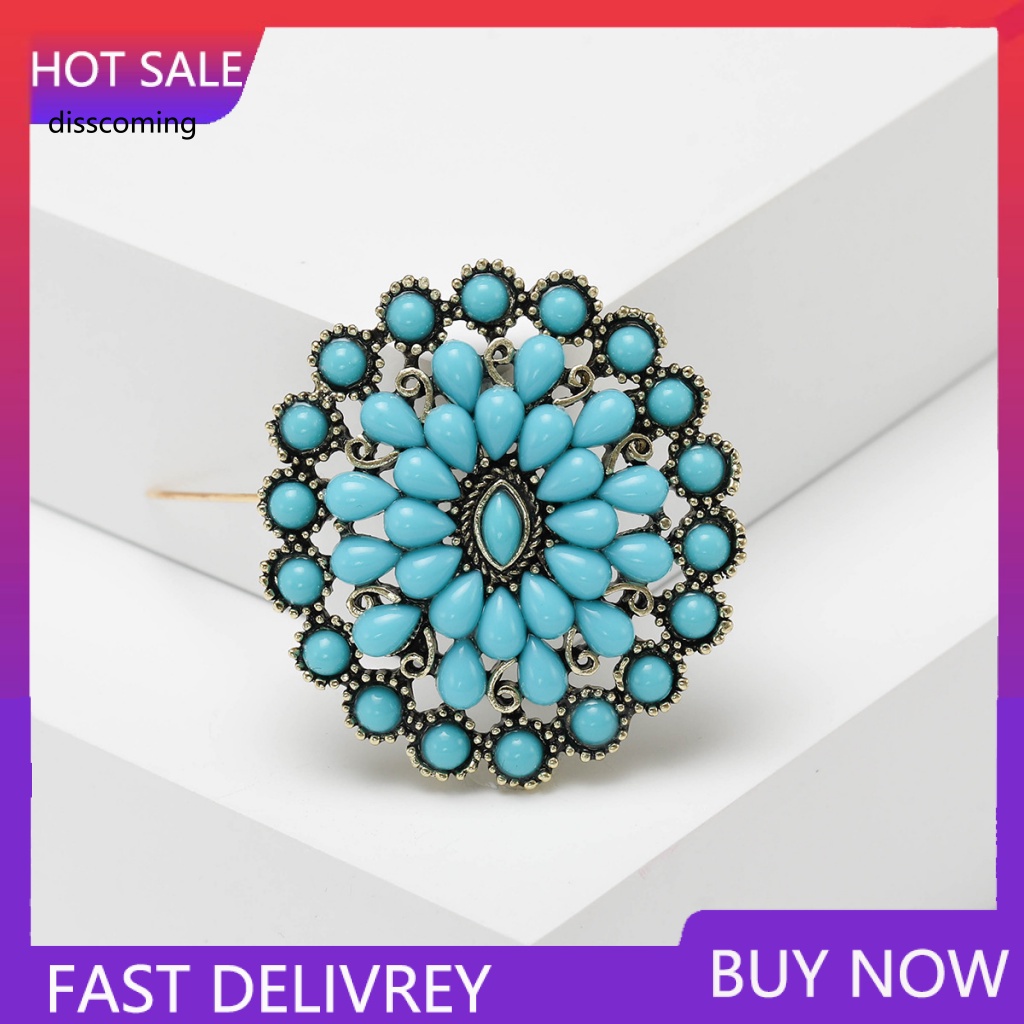 Đầm Nữ Kiểu Dáng Dễ Thương Xinh Xắn Hợp Thời Trang| Trâm Cài Áo Đính Đá Phong Cách Bohemian